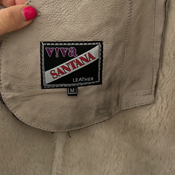 Lambskin Shearling Coat, real rabbit fur - Picture 13 of 13